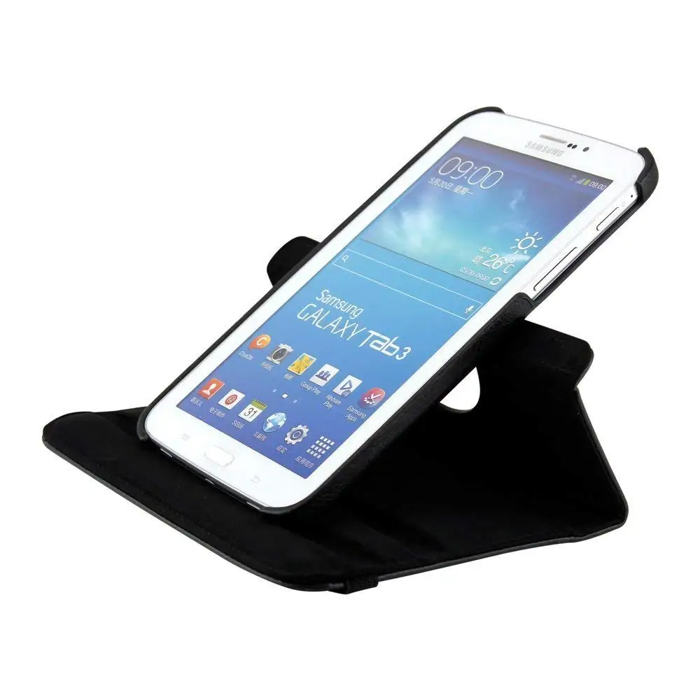 Вращающийся на 360 градусов смарт чехол для Samsung Galaxy Tab 3 7 0 дюйма T210 T211 P3200 P3210 Coque Funda