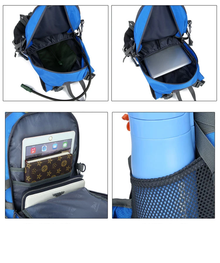 Waterproof Outdoor Travel Backpack Camping Trekking Bag For Man Woman Climbing Hiking Rucksack Fishing Cycling bookbag | Багаж и сумки