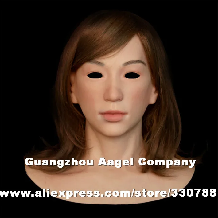[SF-N17] Top quality silicone female mask japanese full head party masks | Дом и сад