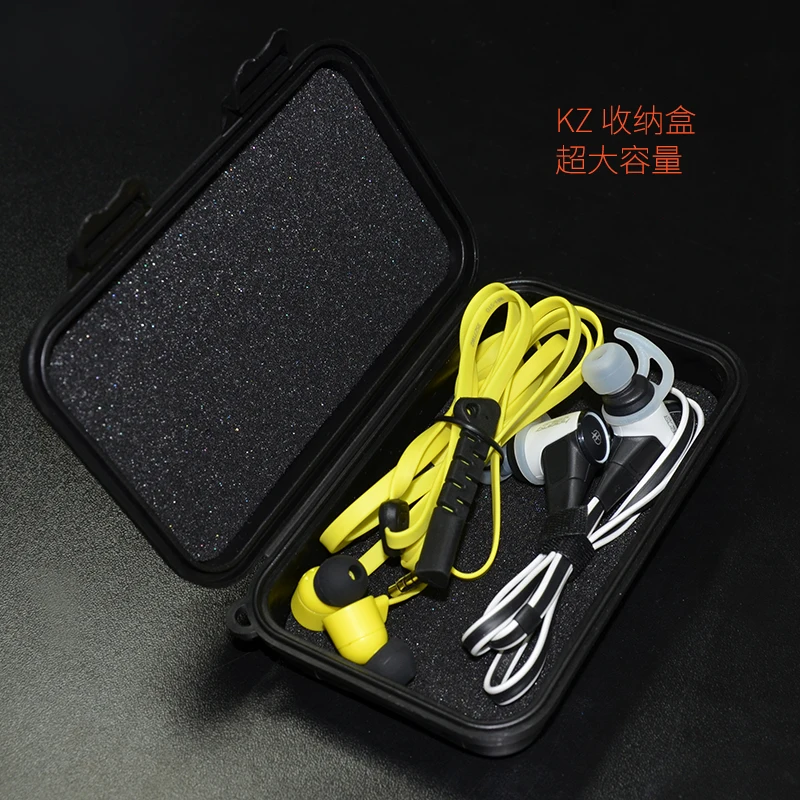 Новый высококачественный защитный чехол для наушников KZ сжимающий демпфирующий