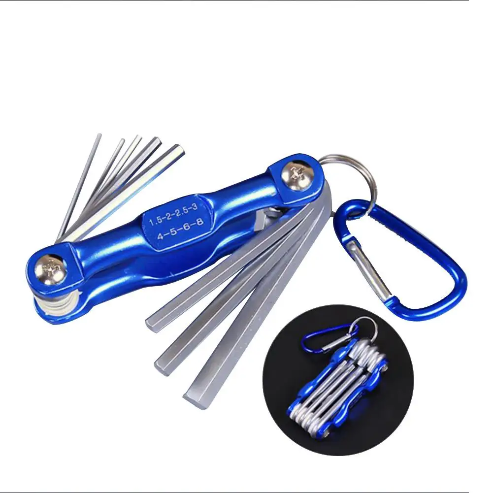 8 шт. высокое качество портативный складной ключ фотометрическая система