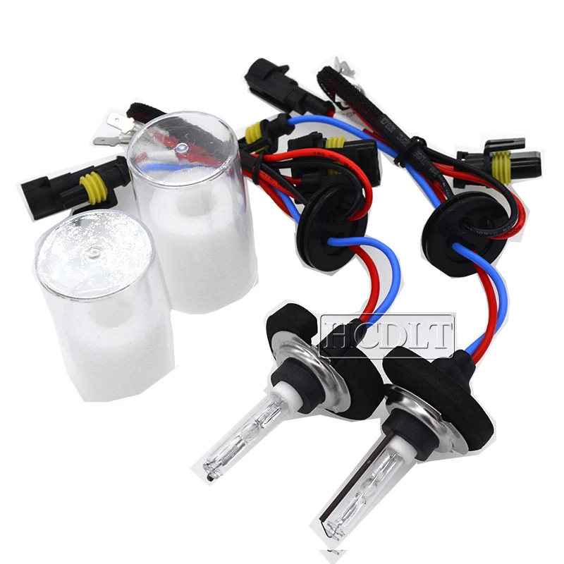 Cnlight HID ксеноновая лампа HCDLT 35 Вт 45 H7C 6000K 4300K 5000K автомобильная фара с короткой