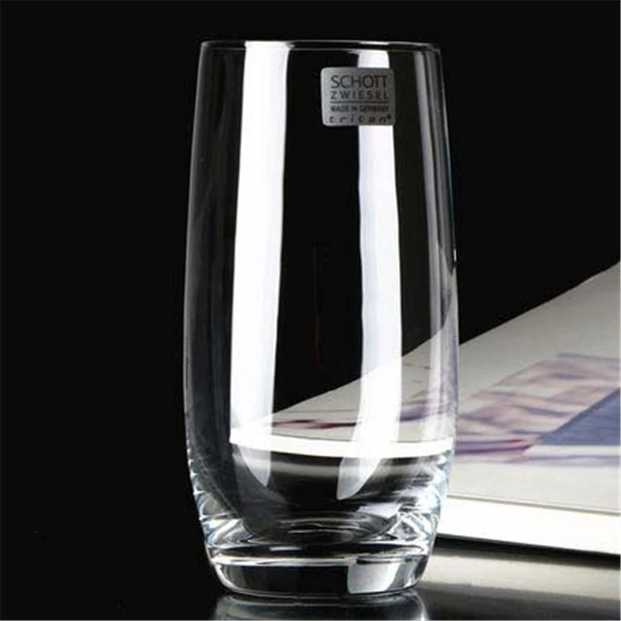 Прозрачная стеклянная бутылка для воды чашка питьевого стекла es баночка пива