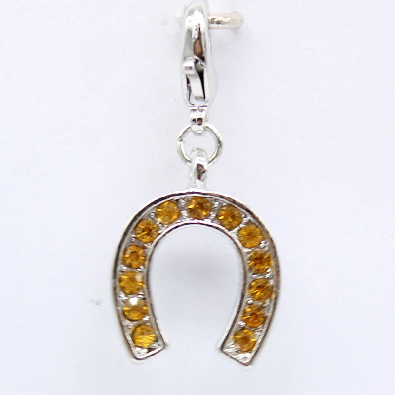 

Horseshoe Lobster Clasp Pendant Charm Fashion DIY Accessorie