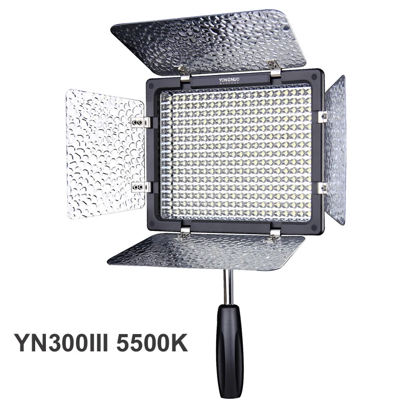 Yongnuo YN300 III YN 300 5500K CRI95 + Pro светодиодный видео свет фото освещение с пультом
