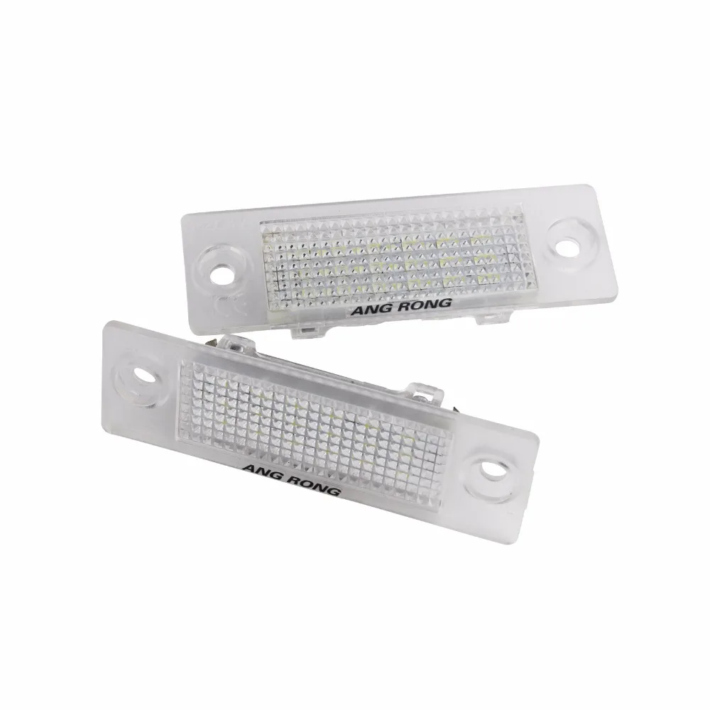 Светодиодный Белый номерной знак ANGRONG 2x для VW Golf Plus MK5 2005 09 Volkswagen Jetta III 10|number plate