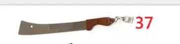 37 HSIC PUBG оружие Kar98K AKM Модель брелок АК 47 игрушки брелоки в виде оружия llaveros chaviro sleutelhanger брелок держатель Drosphipping - Цвет: 37
