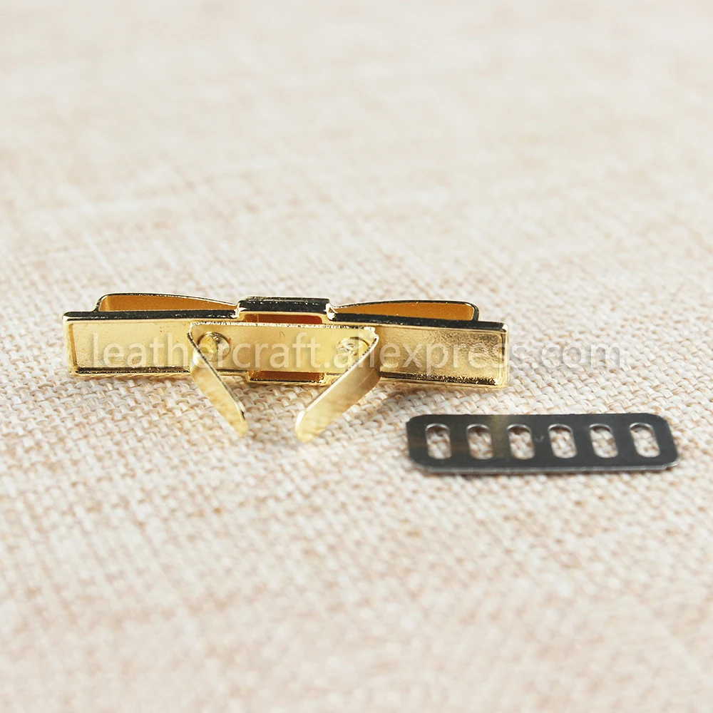 1 шт. металлическая симпатичная застежка бант пряжка сумка кошелек украшение для