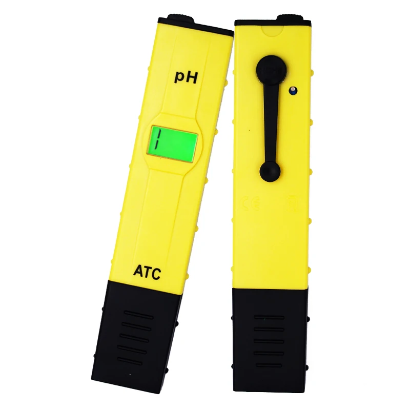 

10PCS ATC PH meter swimming pool water ph test pen accuracy 0.01 / backlight / temperature compensation function