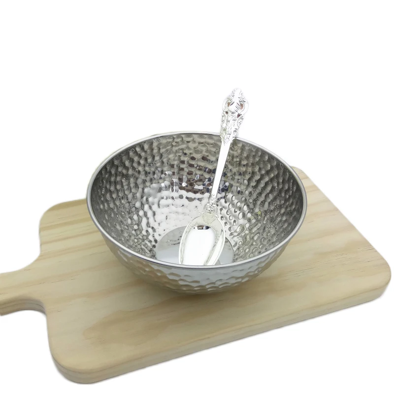 Миска для риса посуда из нержавеющей стали чашка салата чаша большая миска