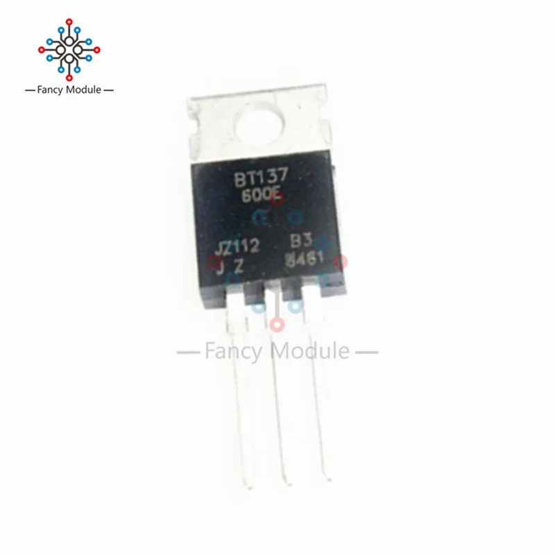 10 шт. тиристорный триакс с 3 контактами на 220 BT137 600 В 8A посылка|thyristor| |
