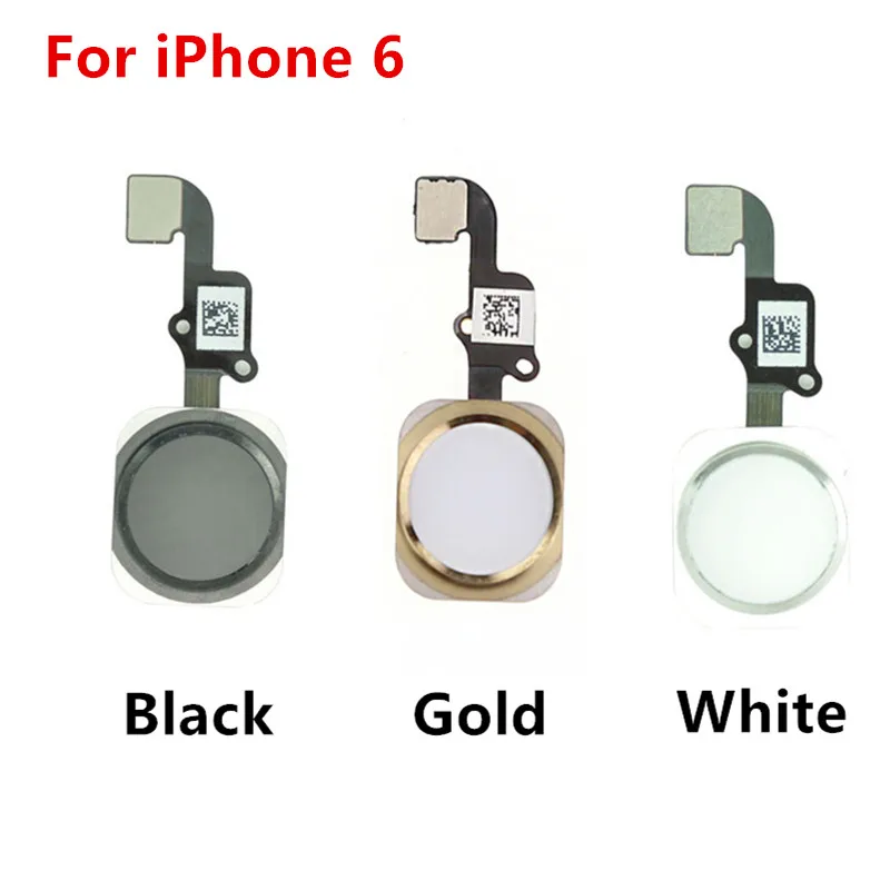 Кнопка для iPhone 6 Home с гибким кабелем 4 7 дюйма/6plus 5 дюйма полная сборка запасная