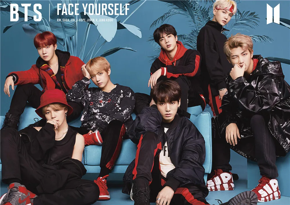 Оранжевый Kpop плакаты высокой четкости настенные принты яркие цвета украшения дома глянцевая бумага - Цвет: Оранжевый