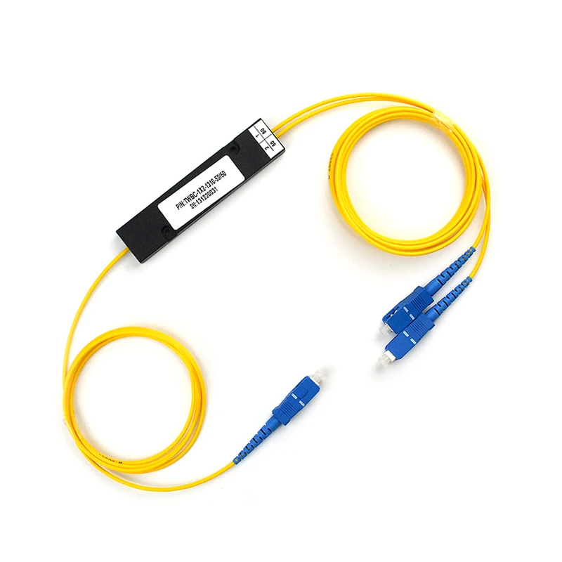 

1x2 PLC Fiber Optic Splitter with SC/UPC Connector