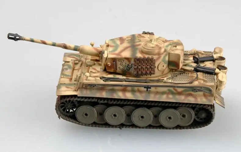 Немецкая Tiger I tank ранняя SS LAH Курск 1943 1/72 без литья под давлением легкая модель| |