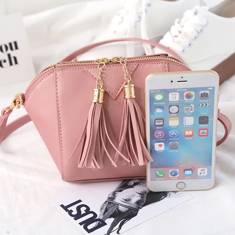 Женская сумка Aelicy маленькая через плечо с кисточками|handbags women famous|handbags famous brandsbrand