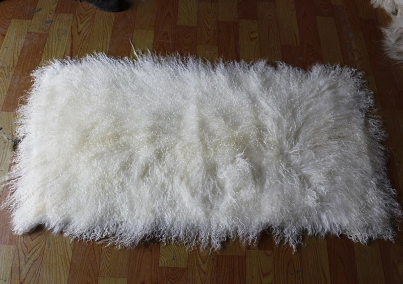 Длинный шерстяной ковер из монгольской овечьей шерсти одеяло натуральной
