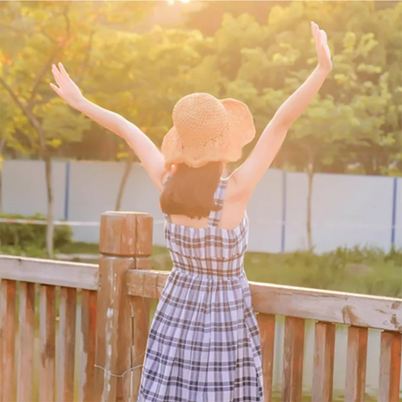 Женские соломенные шляпы элегантные летние дышащие женские в Корейском стиле