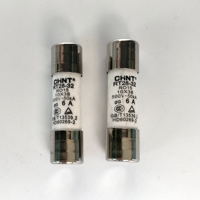 

Плавкий сердечник 10 шт./лот CHINT RT28-32 (RO15, RT14-20) 6A