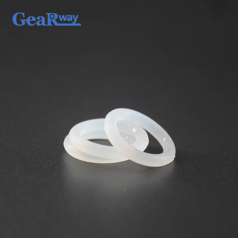 Полупрозрачное Силиконовое уплотнительное кольцо Gearway толщиной 1 9 мм пищевого