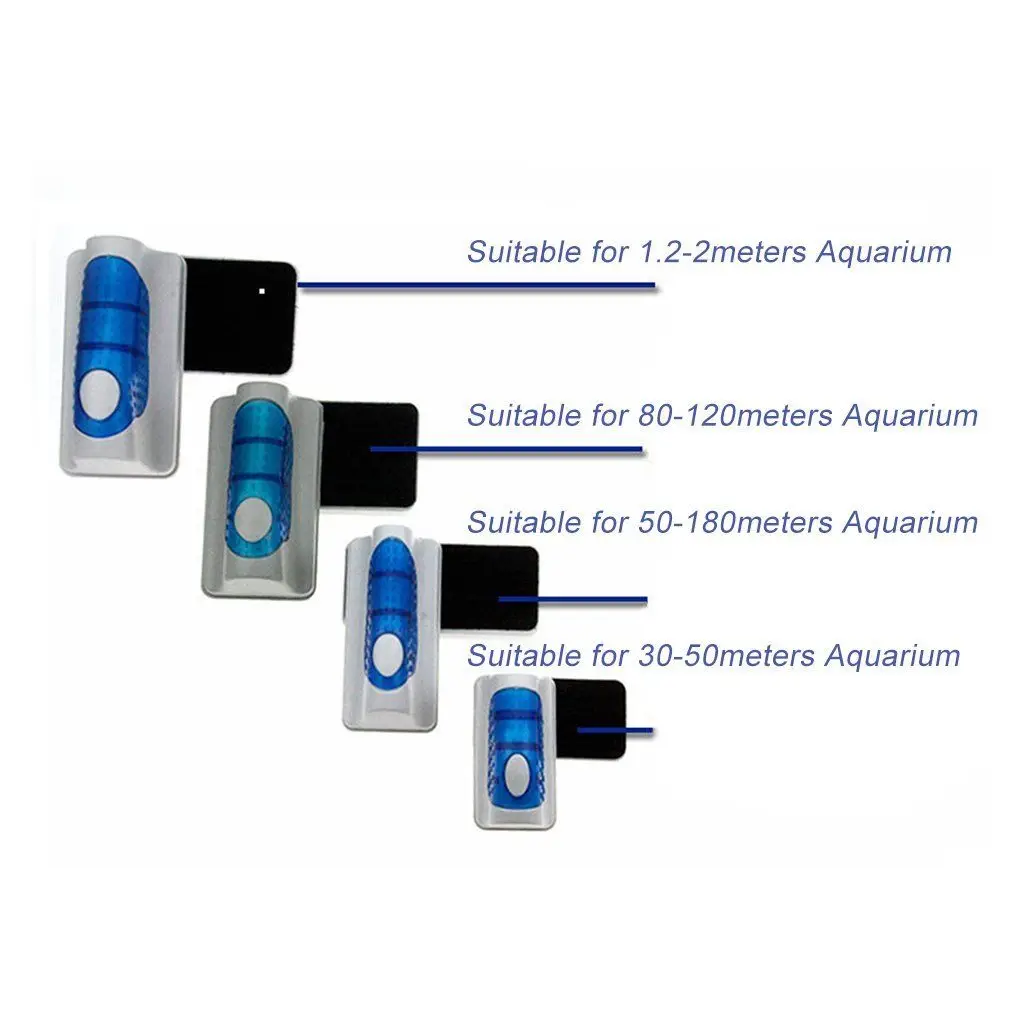 M Size Aquarium Window Magnetic Cleaning Brush Cleaner Scraper For Fish Tank Glass Algae Floating Hot | Дом и сад