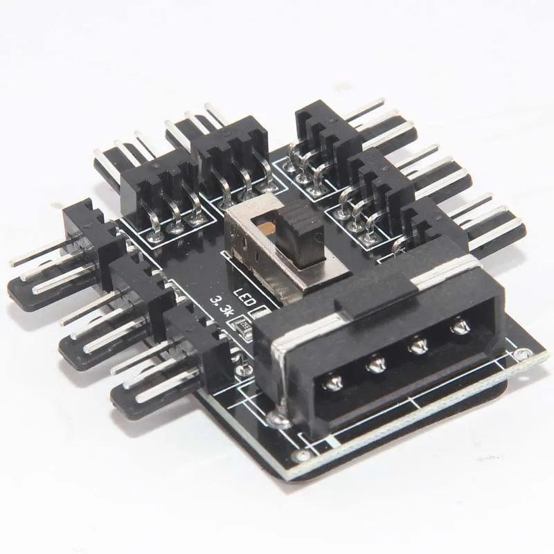 Кулер Molex для майнинга компьютерный разветвитель с кабелем ШИМ 3 контактный блок