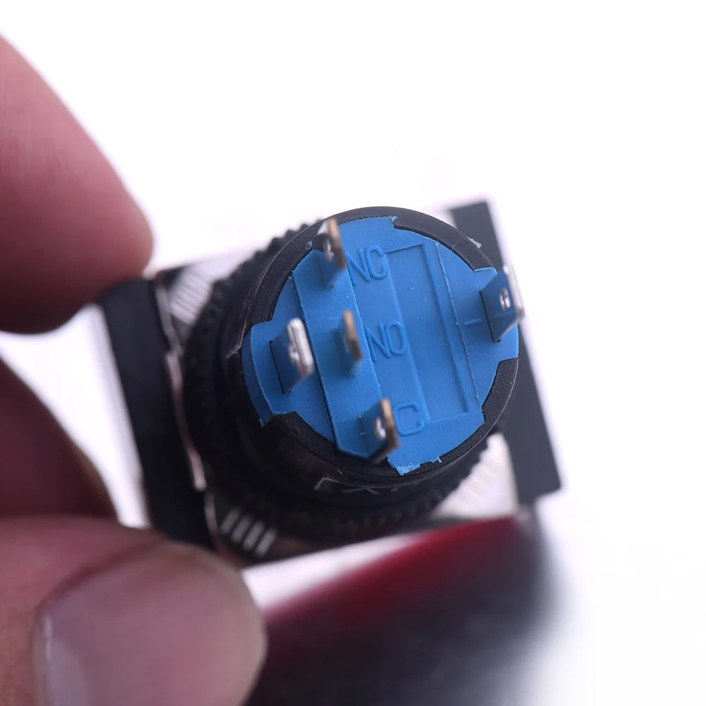 Мини переключатель с зеленсветодиодный/красным светодиодным индикатором 5