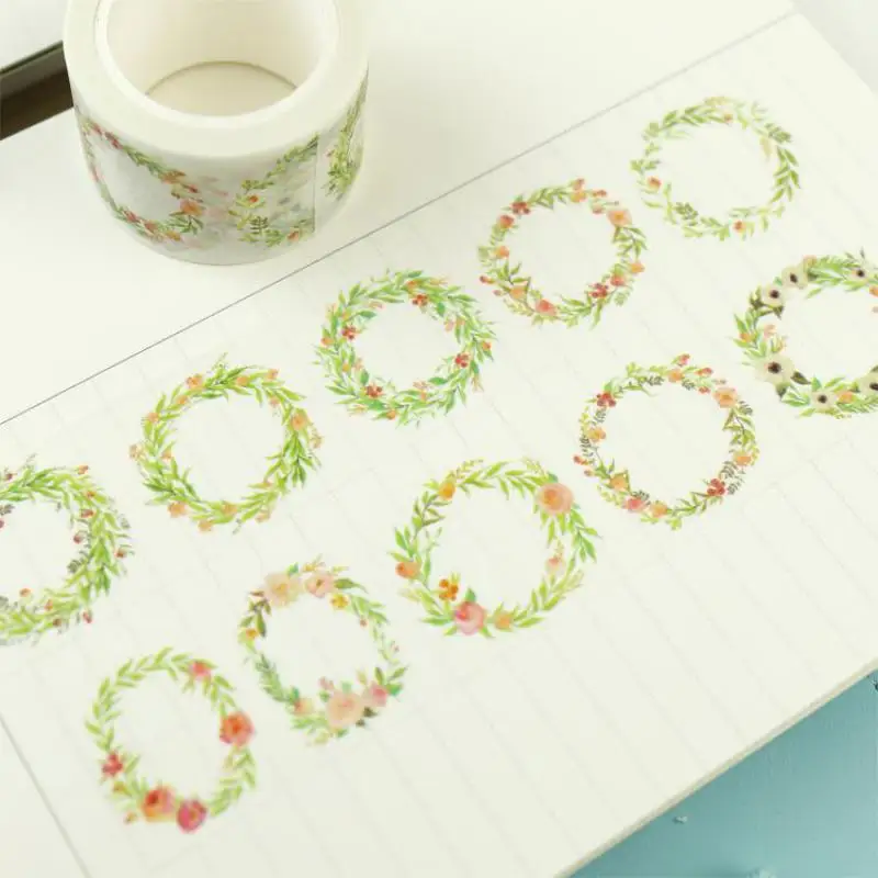 30 мм * 8 м Willow Washi бумажная лента украшение васи маскирующая клейкая аксессуары для