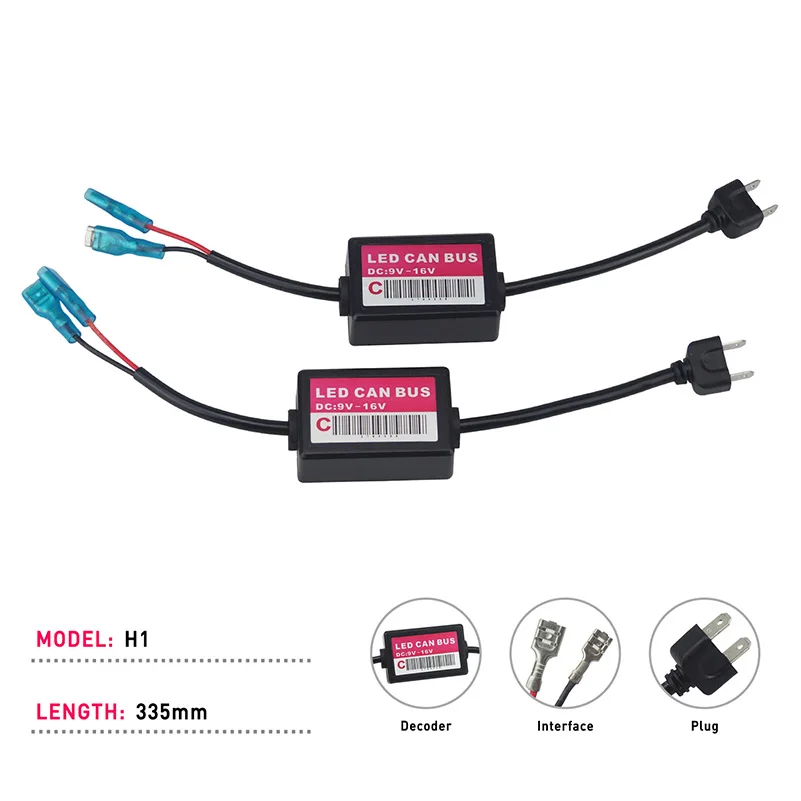 Светодиодный декодер Canbus без ошибок для фар комплекты автомобильных