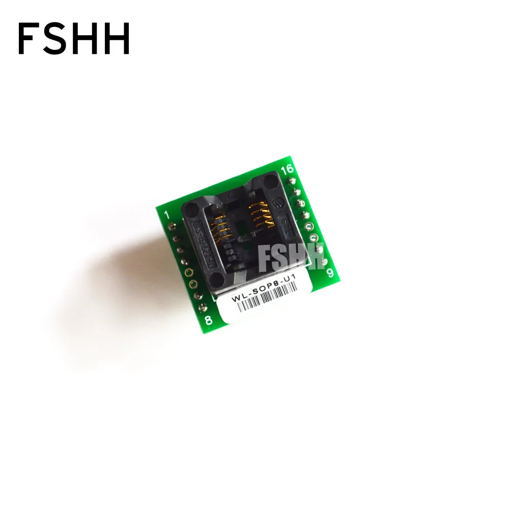 WL SOP8 U1 Адаптер для программиста Wellon адаптер 150mil К DIP8 IC тестовая розетка|adapter