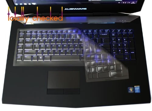 Ультратонкий защитный чехол для клавиатуры игрового ноутбука Dell Alienware 17 R5 (версия