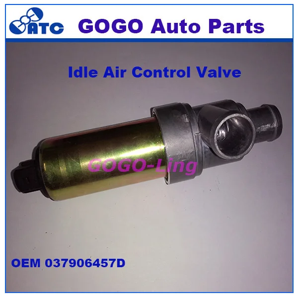 Клапан GOGO холостого хода для Volkswagen Cabriolet Corrado Golf OEM 037906457D 408 202 011 003 6NW009141 171|valve