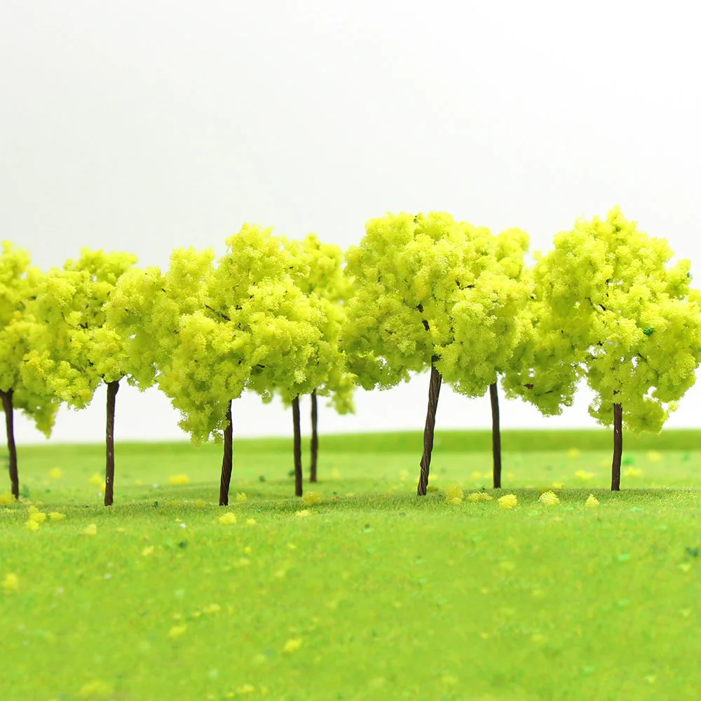 Для выведения токсинов 40 шт железной проволоки фигурки деревьев TT N 5 см модельные