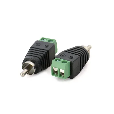 AV колонка проводной кабель аудио разъем RCA адаптера для видеонаблюдения