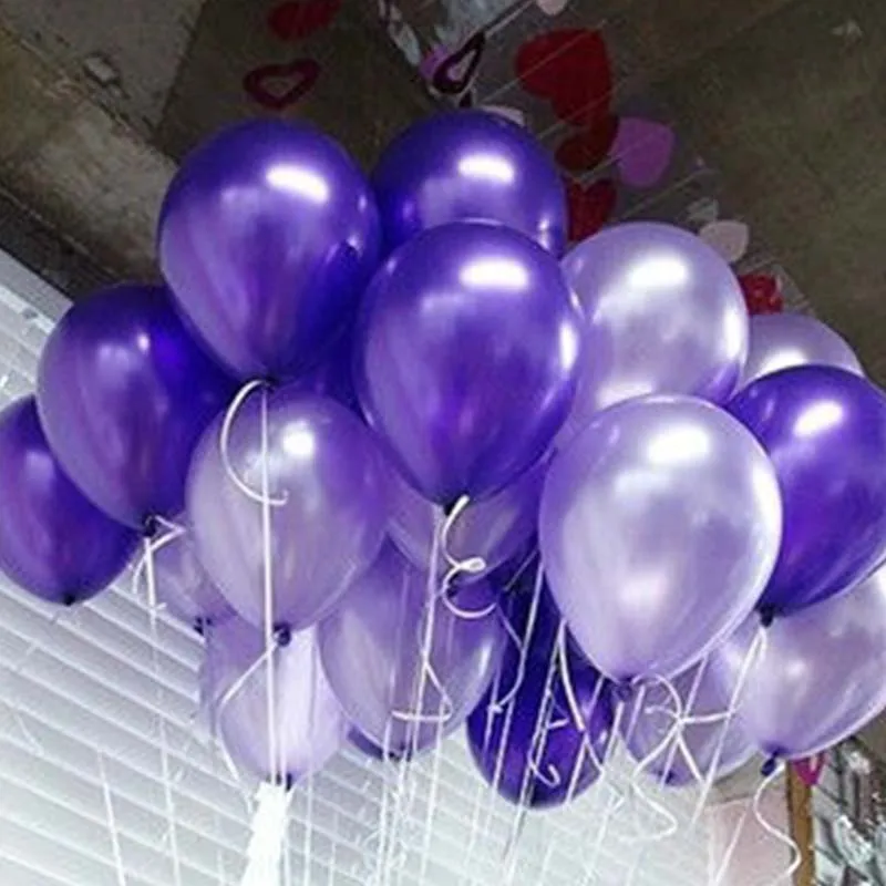 Высокое качество 100 шт./лот 10 дюймов латексные шары гелий плотный воздушный шар