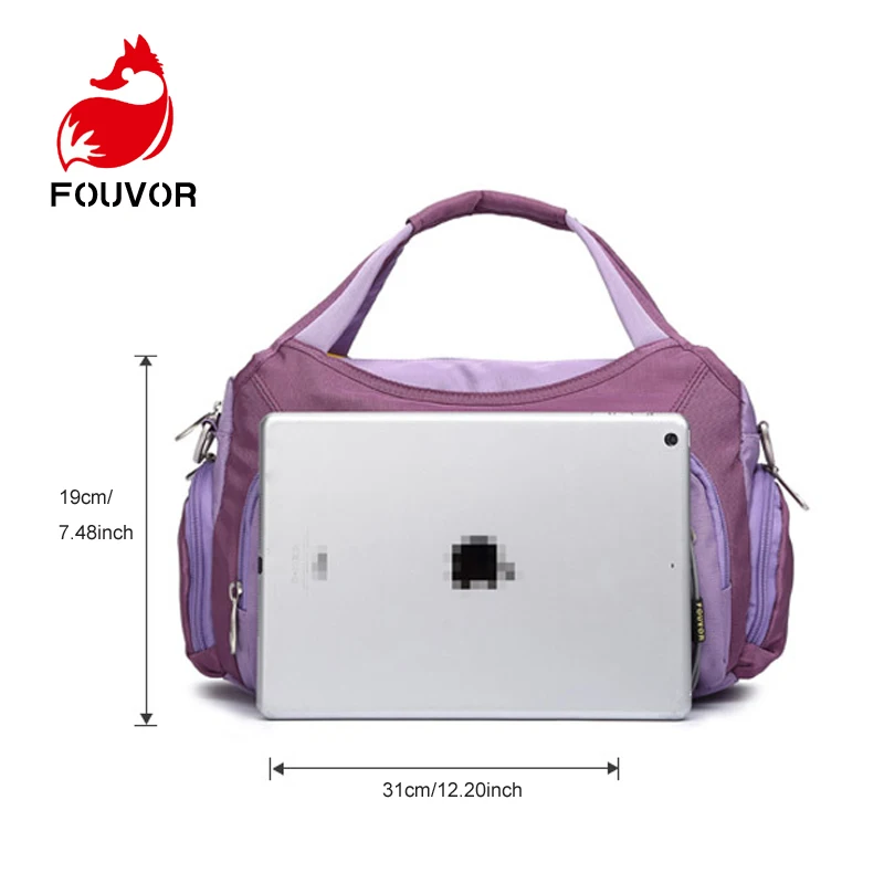 Fouvor женские сумки мессенджеры Высококачественная сумка через плечо из ткани