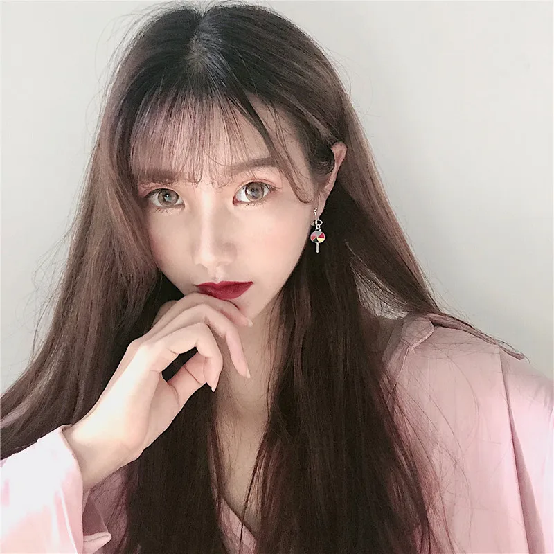Женские серьги подвески с имитацией жемчуга в Корейском стиле|Серьги-подвески| |