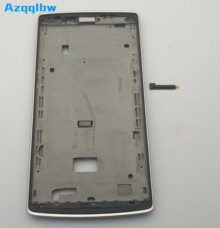 Azqqlbw для Oneplus one 1 + A0001 с 3M клейкой передней панелью средней рамкой One plus