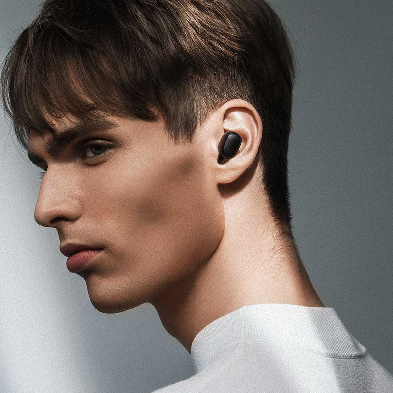 Xiaomi Redmi Airdots 2 TWS Bluetooth беспроводные наушники стерео Бас 5 0 Eeadphones с микрофоном Handsfree