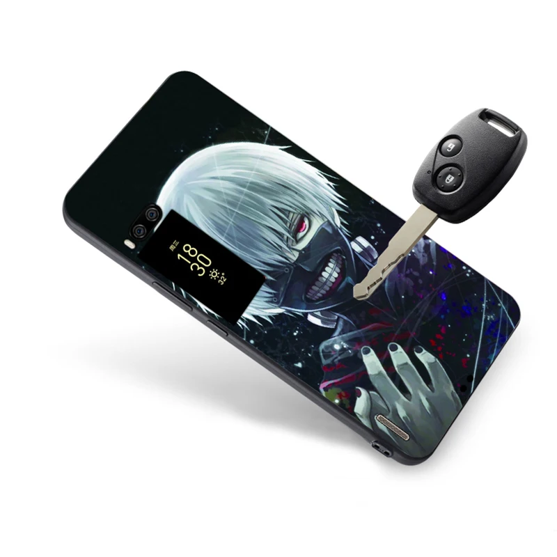 Чехол для Meizu pro 7 plus Оригинальный чехол чехол-сумка из кожи волка рыбы черепа pro7