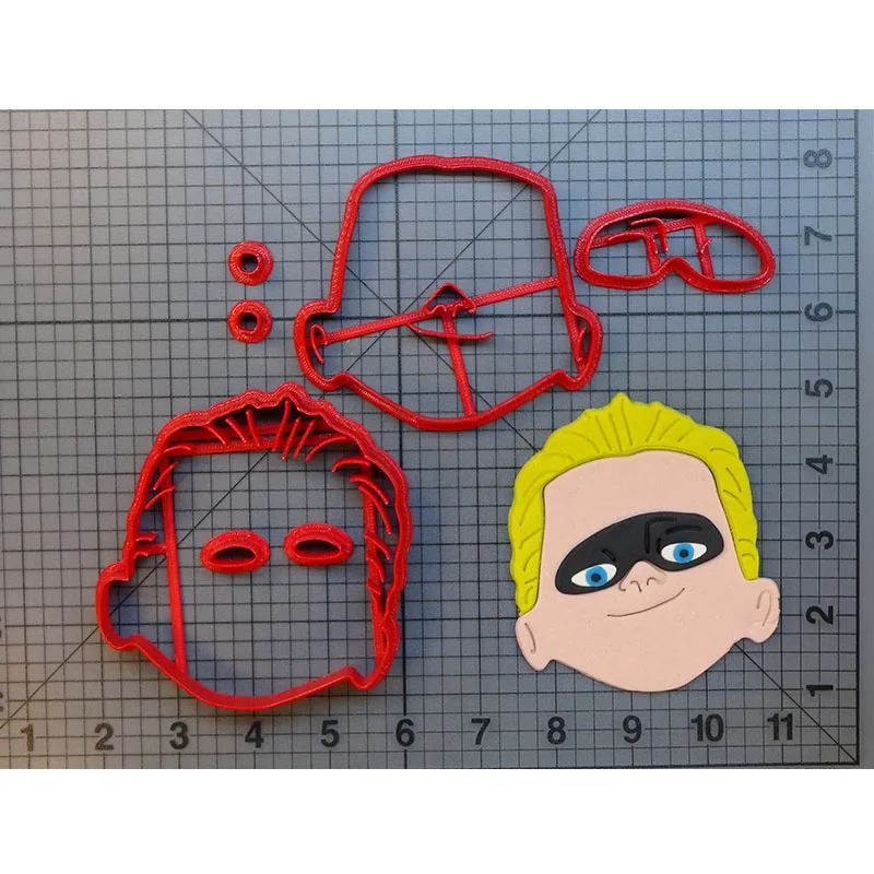 Мультяшная Суперсемейка форма для вырезания формочки печенья инструменты