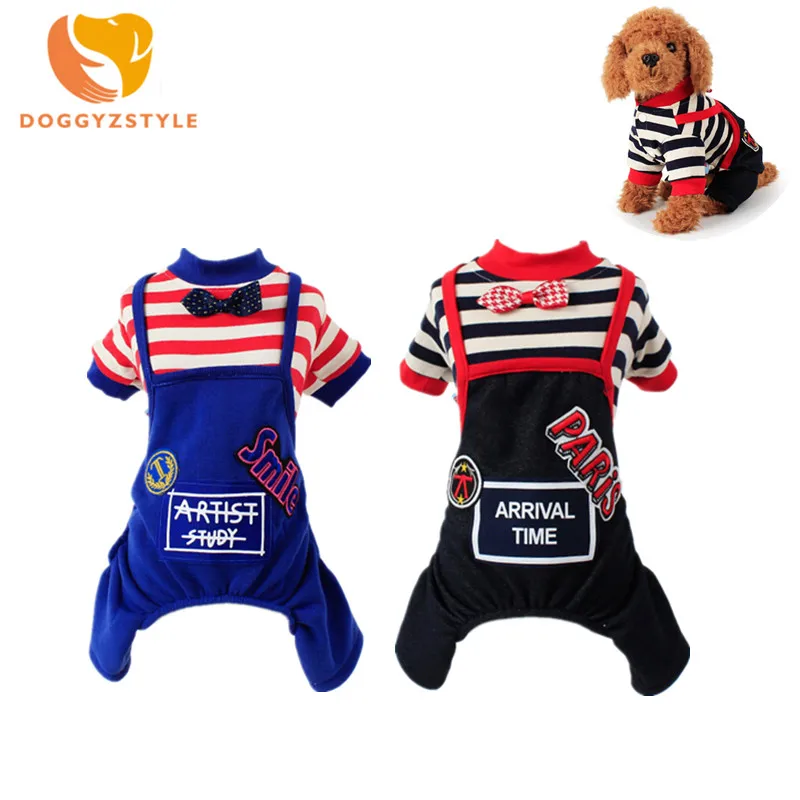 DOGGYZSTYLE теплая зимняя одежда для собак пальто комбинезон щенков животных