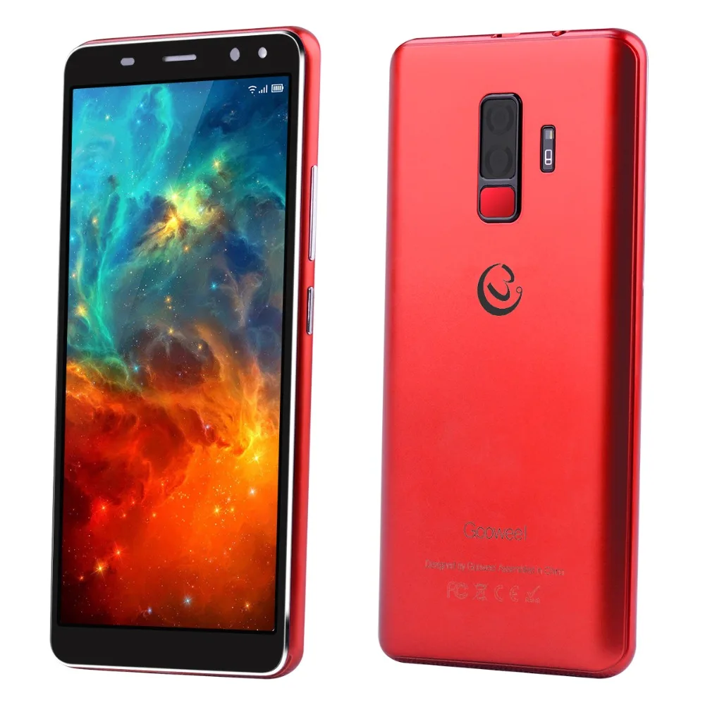 Смартфон Gooweel S9 18:9 5 72 дюймовый экран MTK6580 четырехъядерный распознавание лица