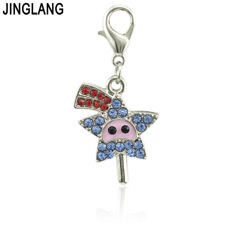 Модные подвески JINGLANG прелестные из сплава в виде пентаграммы подвеска для