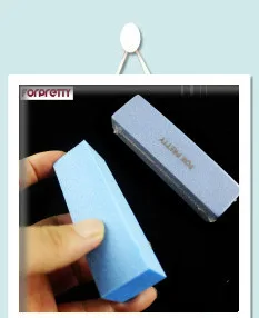 Буфер для ногтей 5 шт. инструменты для маникюра Lixa DE Unha Limas Para Manicura Nails Art Archivador желтый цвет буферный блок