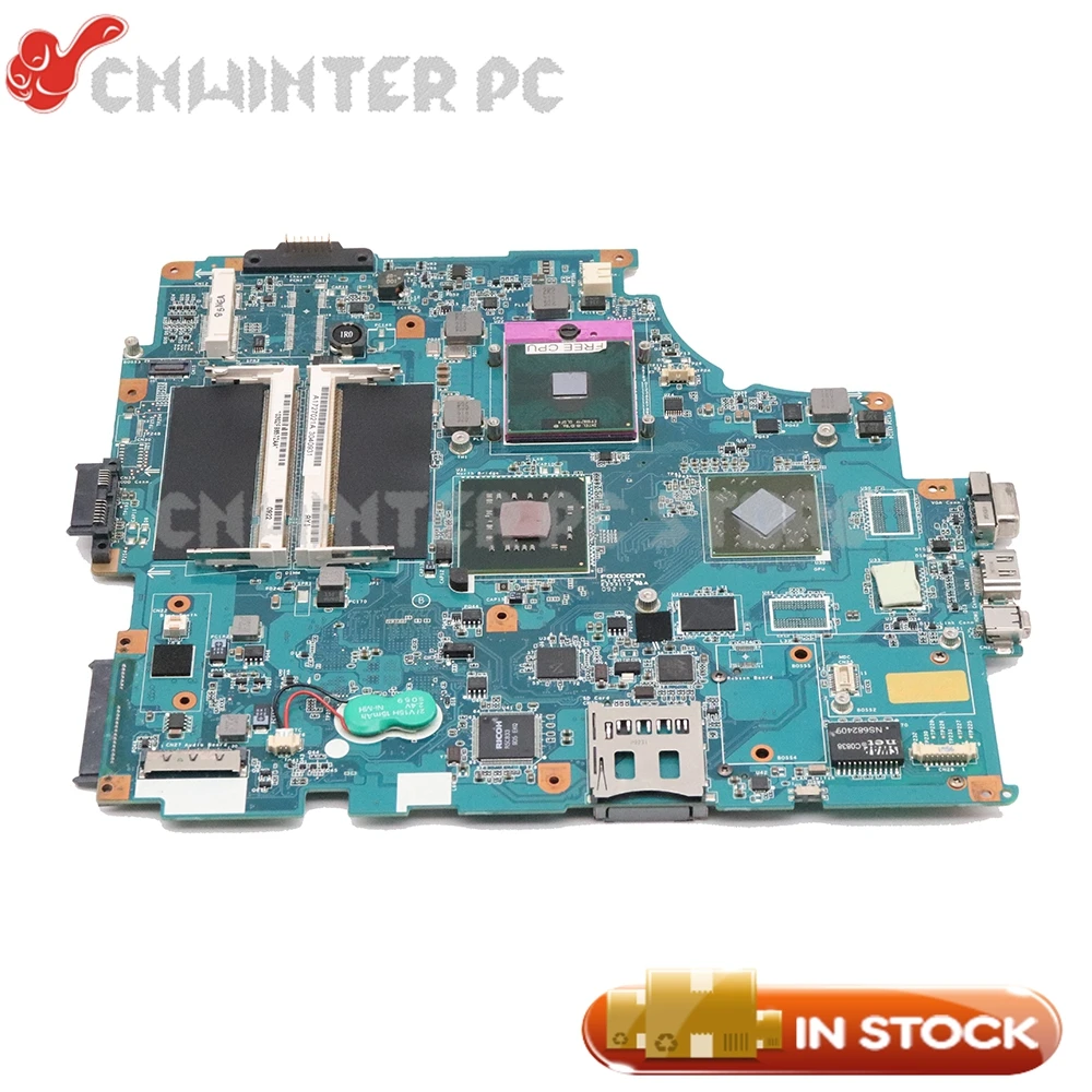 

NOKOTION материнская плата для ноутбука Sony VGN-NW серии M763 1P-0091J00-8010 A1727021A MBX-189 основная плата DDR2 Бесплатный процессор