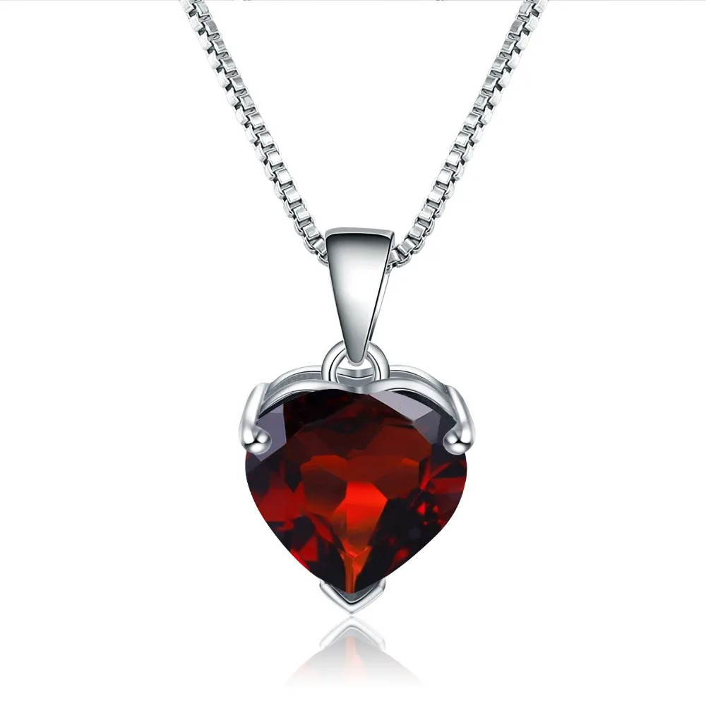 Женский балетный кулон gemb's 4.05Ct натуральный гранатовый камень ожерелье с