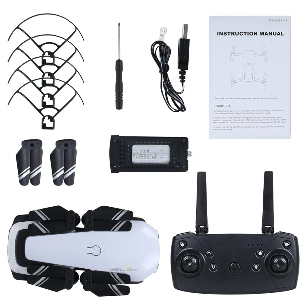 H2 2 4 ГГц канала Wi Fi FPV оптический поток двойной 720P HD камера RC Quadcopter Drone высокое