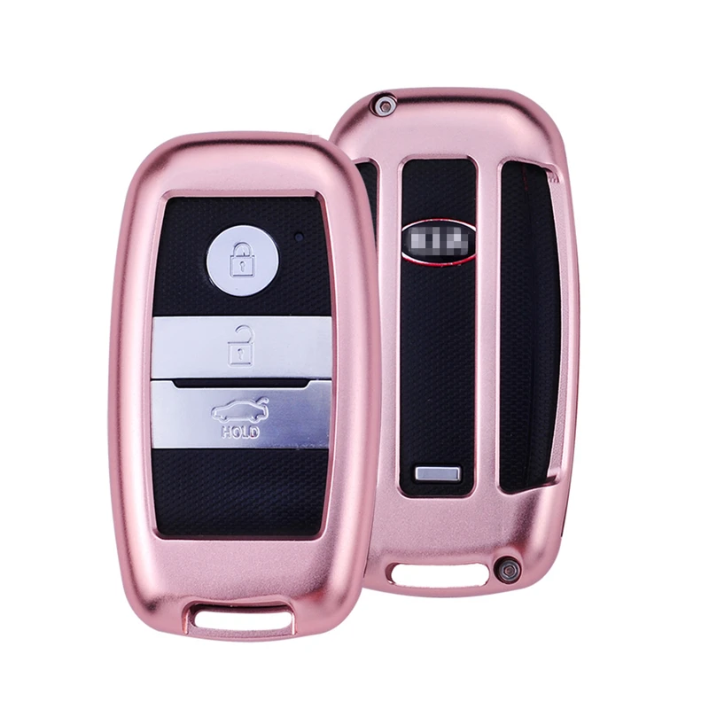 

Aluminum Alloy Car key case cover key shell Holder For KIA Rio Sportage K2 K3 K4 K5 KX3 Ceed Sorento Cerato Optima Frote