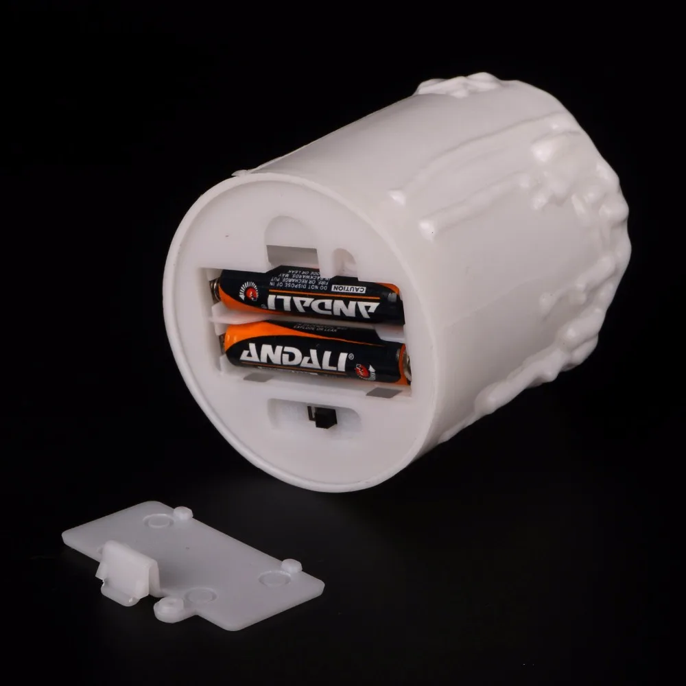 Светодиодная Электронная свеча со слезами 3 шт. пластиковая Свеча на батарейках AA